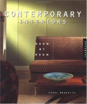 Paperback Contemporary Interiors: Room by Room Book