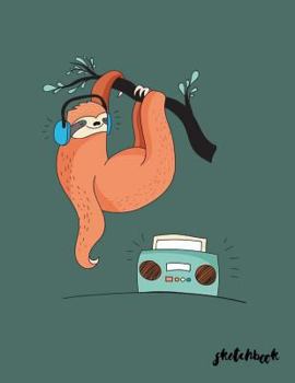 Sketchbook : Sketchbook Cute Sloth Sketchbook for Girls: 110 Pages of 8. 5 X11 Blank Paper for Drawing, for Kids Practice