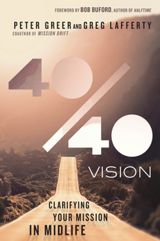 Hardcover 40/40 Vision: Clarifying Your Mission in Midlife Book