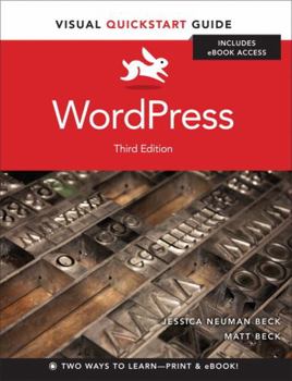 Paperback WordPress with access code: Visual QuickStart Guide Book