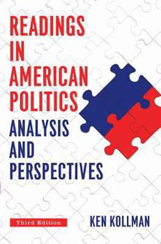 Paperback Readings in American Politics: Analysis and Perspecitves Book