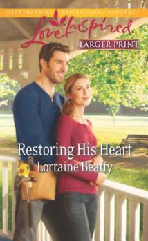 Mass Market Paperback Restoring His Heart [Large Print] Book