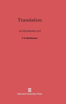 Hardcover Translation: An Elizabethan Art Book