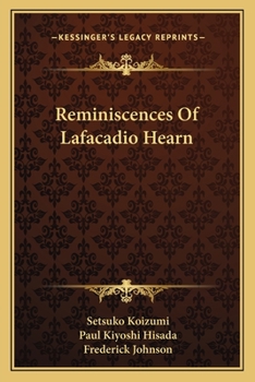 Paperback Reminiscences Of Lafacadio Hearn Book