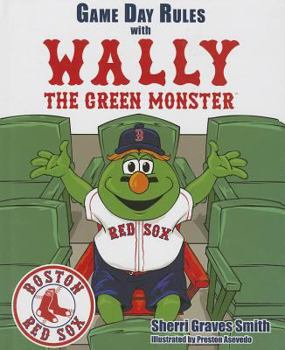 Hardcover Game Day Rules with Wally the Green Monster Book