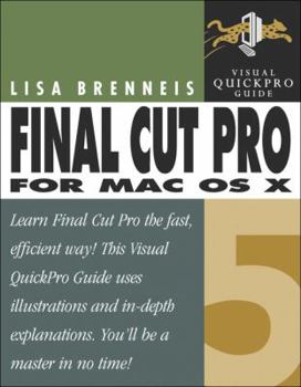 Paperback Final Cut Pro 5 for Mac OS X: Visual Quickpro Guide Book