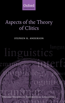 Hardcover Aspects of the Theory of Clitics Book