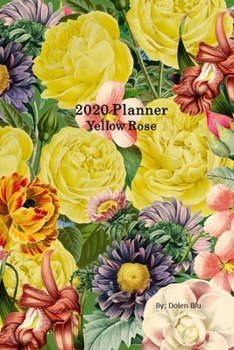 2020 Planner Yellow Rose