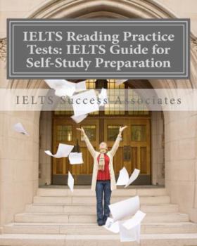 Paperback IELTS Reading Practice Tests: IELTS Guide for Self-Study Test Preparation for IELTS for Academic Purposes Book