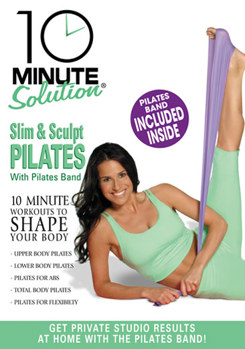 DVD 10 Minute Solution: Slim & Sculpt Pilates Book