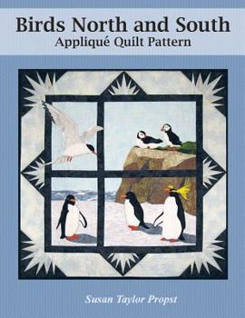 Paperback Birds North and South: Applique Quilt Pattern Book