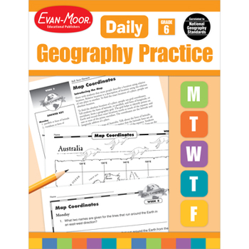 Paperback Daily Geography Practice: Grade 6 Book