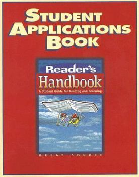 Paperback Great Source Reader's Handbooks: Student Application Book Grade 6 2002 Book
