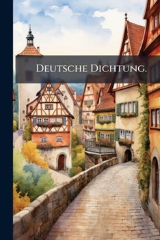 Paperback Deutsche Dichtung. [German] Book