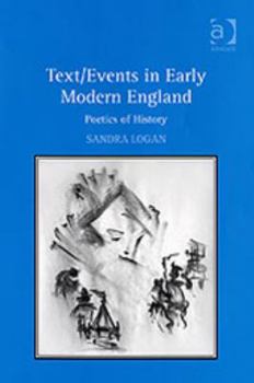 Hardcover Text/Events in Early Modern England: Poetics of History Book
