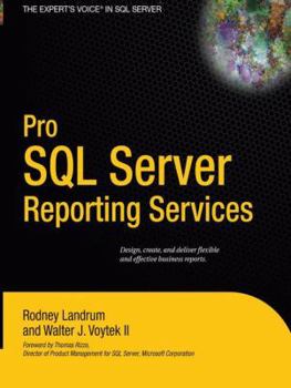 Paperback Pro SQL Server Reporting Services Book