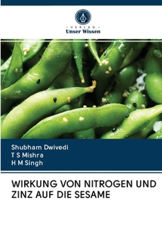 Paperback Wirkung Von Nitrogen Und Zinz Auf Die Sesame [German] Book