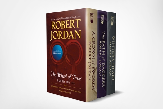 Mass Market Paperback Wheel of Time Premium Boxed Set III: Books 7-9 (a Crown of Swords, the Path of Daggers, Winter's Heart) Book