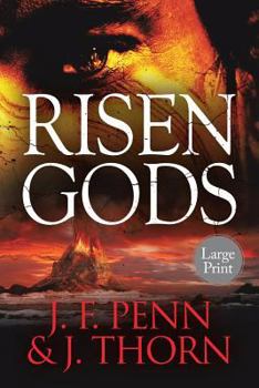 Paperback Risen Gods: Large Print [Large Print] Book