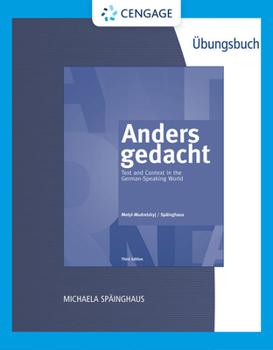 Paperback Student Activities Manual for Motyl-Mudretzkyj/Späinghaus' Anders Gedacht: Text and Context in the German-Speaking World, 3rd Book