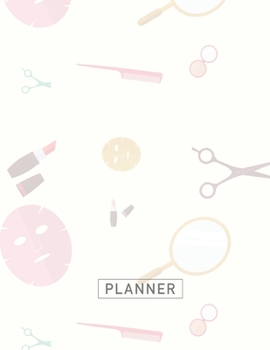 Planner: Hairdresser Businesswoman 2 Year Monthly Planner with Note Pages (24 Months) | Jan 2020 - Dec 2021 | Month Planning | Appointment Calendar Schedule | Plan Each Day, Set Goals & Get Stuff Done