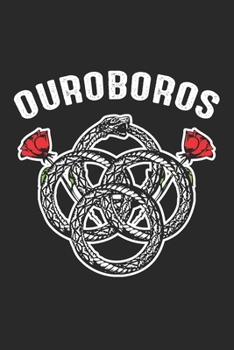 Paperback Ouroboros: Greek Snake Dragon Notebook 6x9 Inches 120 lined pages for notes Notebook 6x9 Inches - 120 lined pages for notes, draw Book