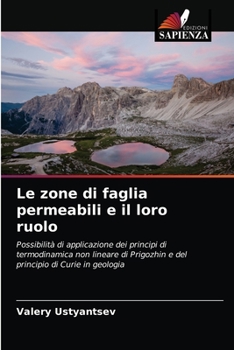 Paperback Le zone di faglia permeabili e il loro ruolo [Italian] Book