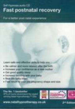 Audio CD Fast Post Natal Recovery (Natal Hypnotherapy Programme) Book