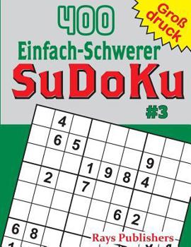 Paperback 400 Einfach-Schwerer SuDoKu #3 [German] Book
