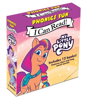 Paperback My Little Pony: 12-Book Phonics Fun (I Can Read Phonics Fun) Book