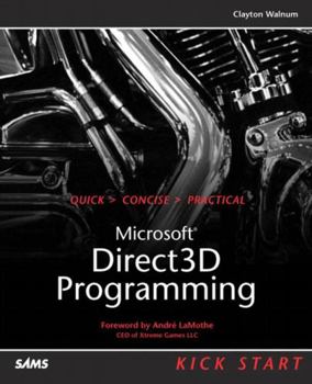 Paperback Microsoft Direct3D Programming Kickstart Book