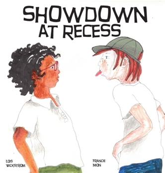 Hardcover Showdown at Recess [Large Print] Book