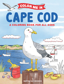Paperback Color Me in Cape Cod Book