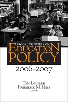 Paperback Brookings Papers on Education Policy: 2006-2007 Book