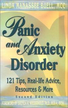 Hardcover Panic and Anxiety Disorder: 121 Tips, Real-Life Advice, Resources & More Book