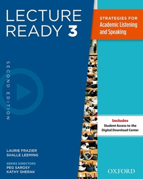 Paperback Lecture Ready Student Book 3, Second Edition Book