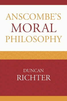 Hardcover Anscombe's Moral Philosophy Book