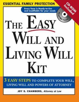 CD-ROM The Easy Will and Living Will Kit (Easy Will & Living Will Kit) Book