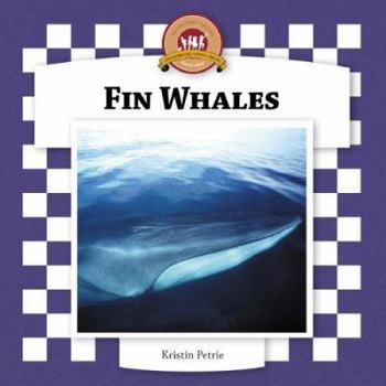 Library Binding Fin Whales Book