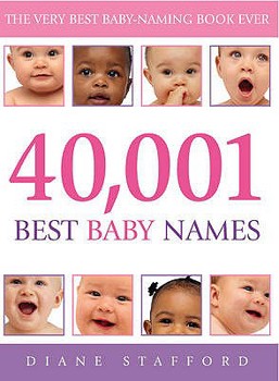 Paperback 40,001 Best Baby Names Book