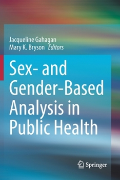 Paperback Sex- And Gender-Based Analysis in Public Health Book