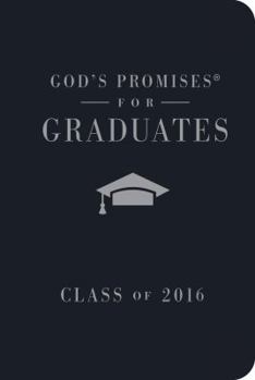 Hardcover God's Promises for Graduates, Class of 2016: New King James Version, Navy Book