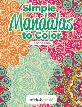 Paperback Simple Mandalas to Color Coloring Book