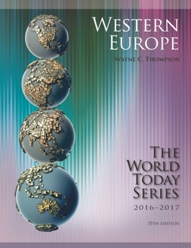 Paperback Western Europe 2016-2017 (World Today (Stryker)) Book