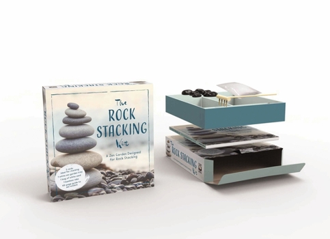 Paperback The Zen Rock Stacking Kit: All You Need for Building Your Own Zen Garden Rock Stacking Kit Book