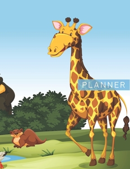 Paperback Planner: Wild Safari AnimalsAnime & Chill 2 Year Monthly Planner with Note Pages (24 Months) - Jan 2020 - Dec 2021 - Month Plan Book