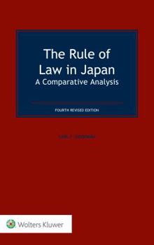 Hardcover The Rule of Law in Japan: A Comparative Analysis Book