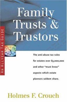 Paperback Family Trusts & Trustors Book