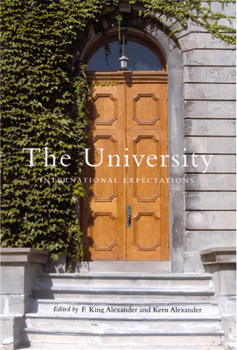 Hardcover The University: International Expectations Book