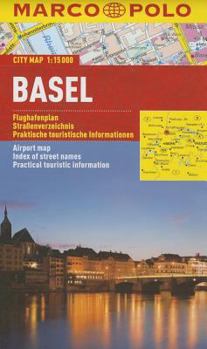 Map Basel Marco Polo City Map (Marco Polo City Maps) Book